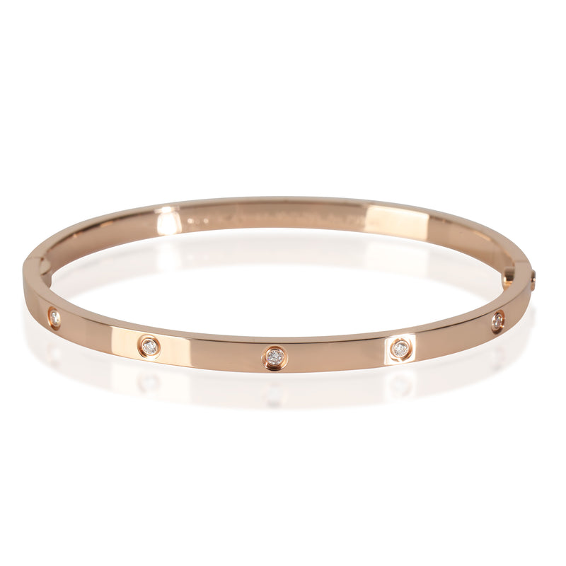 Love Bracelet, Small Model, Diamonds (Rose Gold)