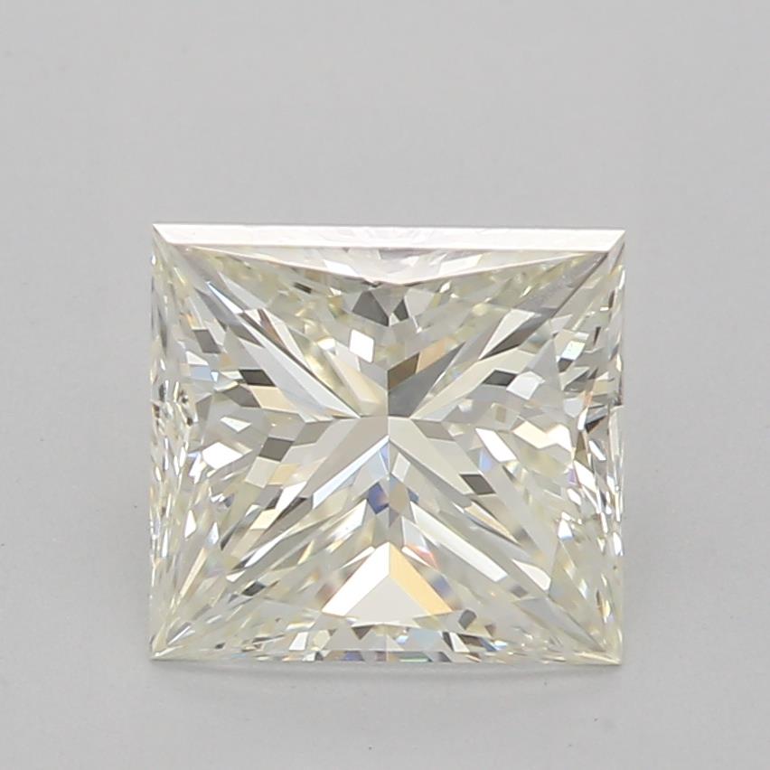 GIA Certified 1.50 Ct Princess cut J VS2 Loose Diamond