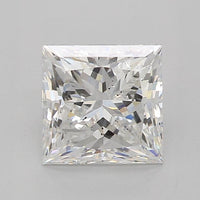 GIA Certified 1.07 Ct Princess cut F I1 Loose Diamond