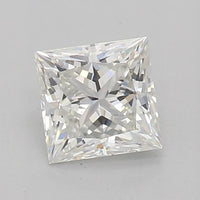 GIA Certified 0.47 Ct Princess cut H VVS2 Loose Diamond