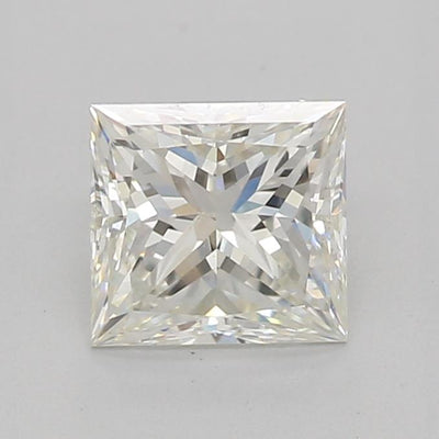 Certified 0.60 Ct Princess cut J VS2 Loose Diamond