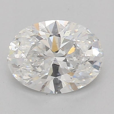 GIA Certified 0.54 Ct Oval cut E SI2 Loose Diamond