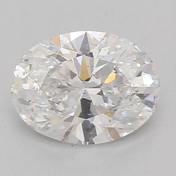 GIA Certified 0.54 Ct Oval cut E SI2 Loose Diamond