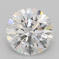 GIA Certified 0.63 Ct Round cut D SI2 Loose Diamond