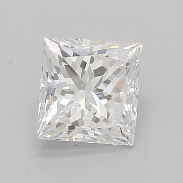 GIA Certified 0.50 Ct Princess cut D SI2 Loose Diamond