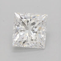 GIA Certified 0.50 Ct Princess cut D SI2 Loose Diamond