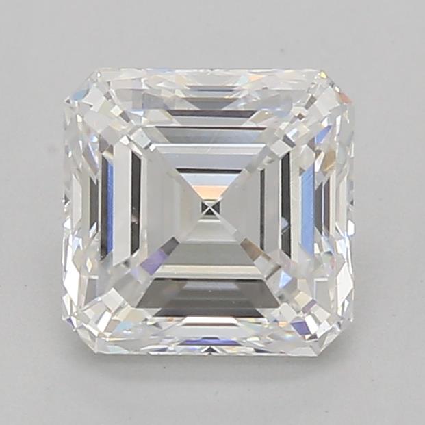 GIA Certified 0.91 Ct Square Emerald cut F VS2 Loose Diamond