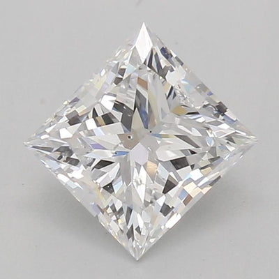 GIA Certified 0.86 Ct Princess cut D SI2 Loose Diamond