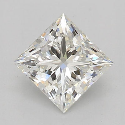 Certified 0.65 Ct Princess cut I VS2 Loose Diamond