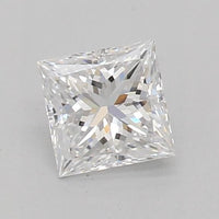 GIA Certified 0.30 Ct Princess cut D VVS2 Loose Diamond