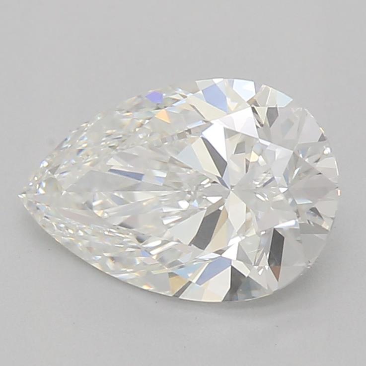 GIA Certified 1.01 Ct Pear cut F VVS2 Loose Diamond