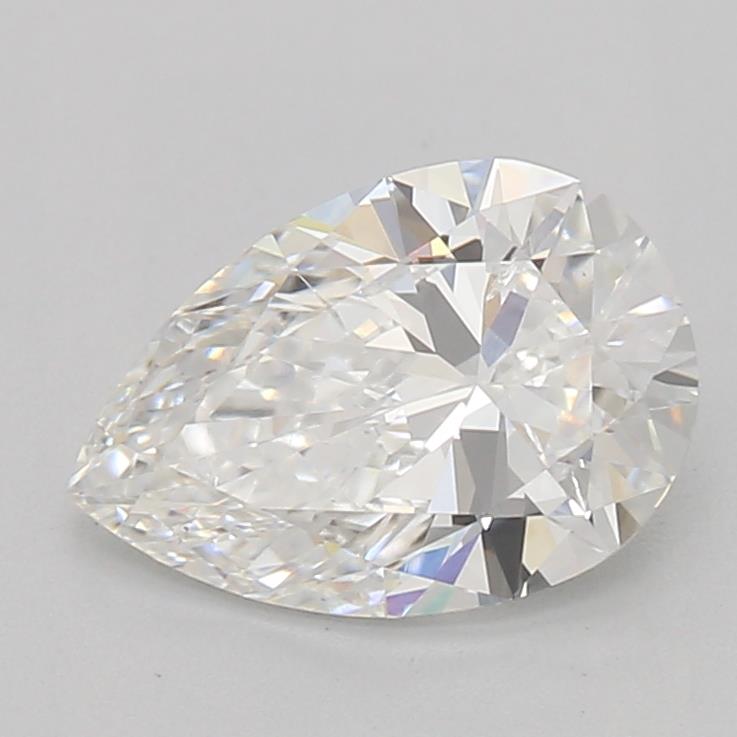 GIA Certified 0.82 Ct Pear cut F SI2 Loose Diamond