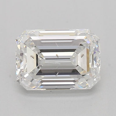 GIA Certified 0.86 Ct Emerald cut E I1 Loose Diamond