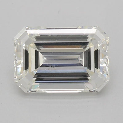 GIA Certified 1.52 Ct Emerald cut I SI2 Loose Diamond