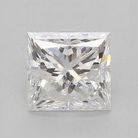 GIA Certified 0.74 Ct Princess cut F SI2 Loose Diamond