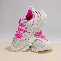 pink designer sneakers