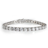 Diamond Tennis Bracelet in 14K White Gold 16.65 ctw