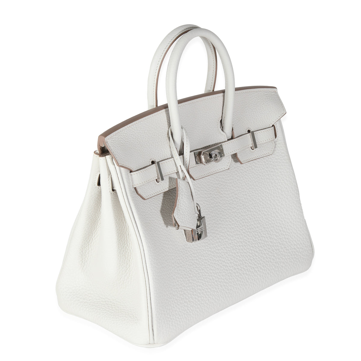 Gris Pale Togo Birkin 25 PHW