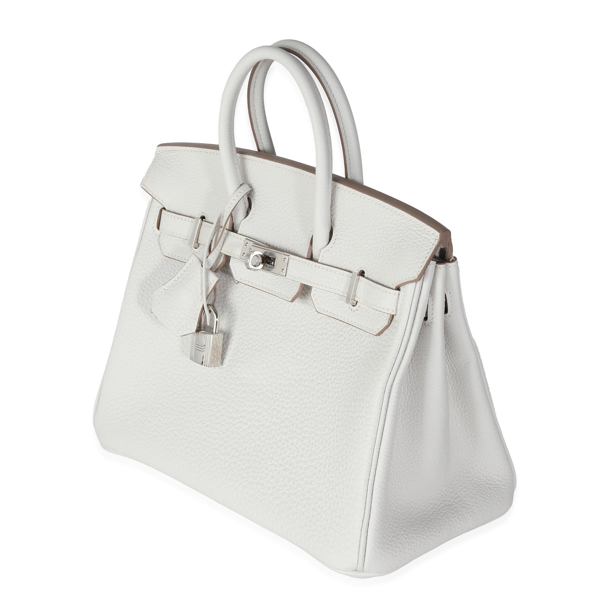 Gris Pale Togo Birkin 25 PHW