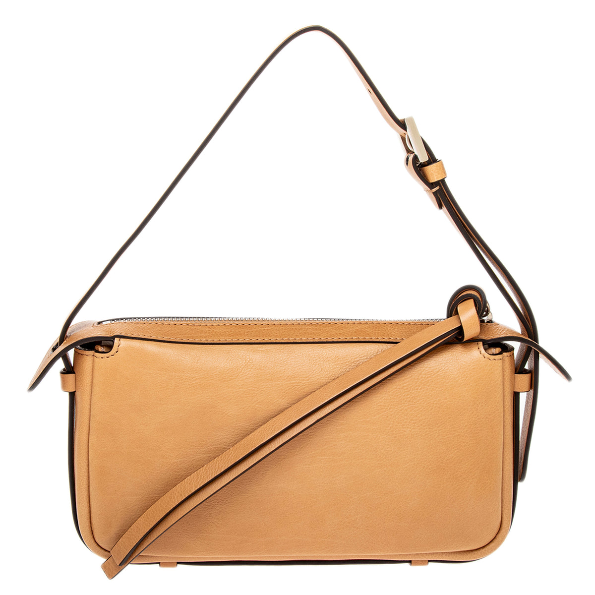 Beige Leather Mini Simply Fendi