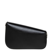 Black Leather Horsebit 1955 Mini Shoulder Bag