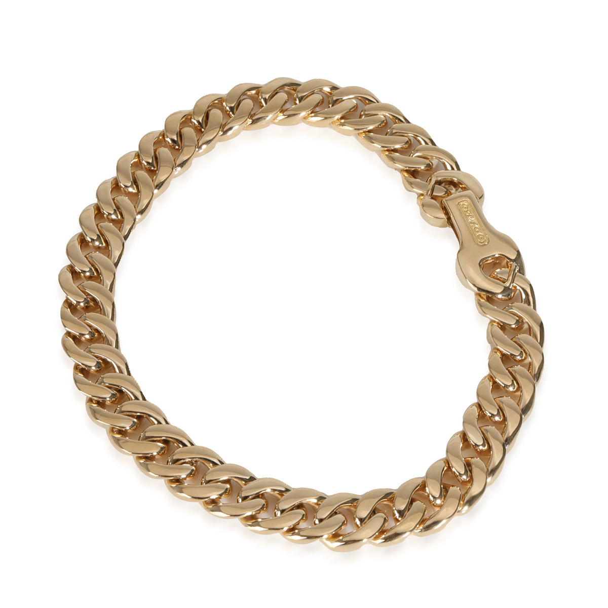 Curb Chain Collection Bracelet in 18k Yellow Gold