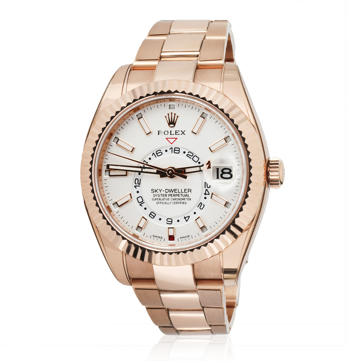 Sky-Dweller 326935 Mens Watch in 18kt Rose Gold