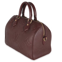 Wine Monogram Giant Empreinte Speedy Bandouliere 25