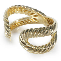 Crossover Bracelet in 18k Yellow Gold