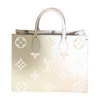 Khaki Monogram Canvas Spring In The City Sunset Onthego MM