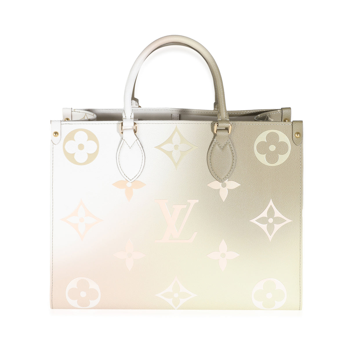 Khaki Monogram Canvas Spring In The City Sunset Onthego MM