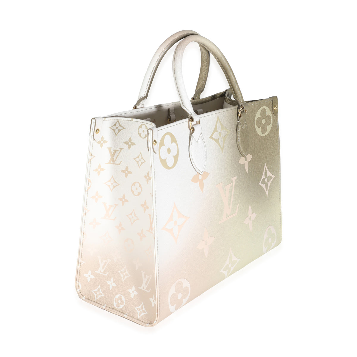 Khaki Monogram Canvas Spring In The City Sunset Onthego MM