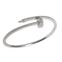 Juste Un Clou Bracelet, Diamonds (White Gold)