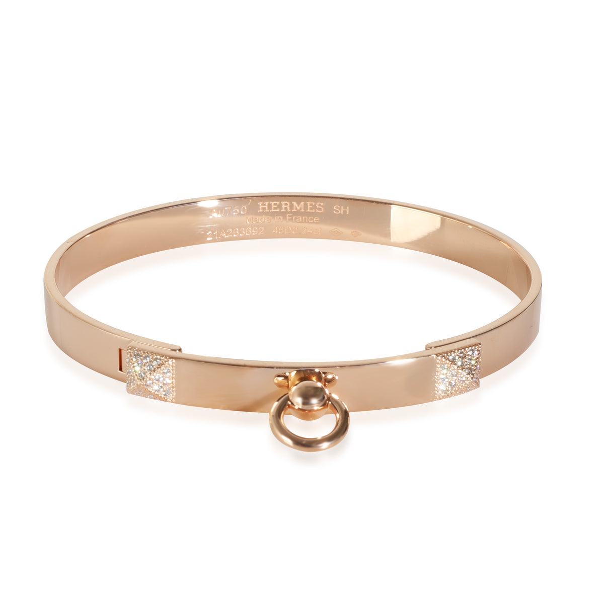 Collier de Chien Bracelet in 18k Rose Gold, .24 Ctw.