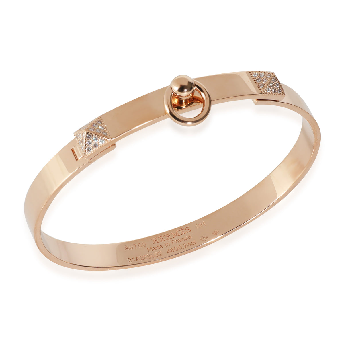 Collier de Chien Bracelet in 18k Rose Gold, .24 Ctw.