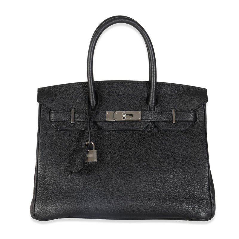 Black Togo Birkin 30 PHW