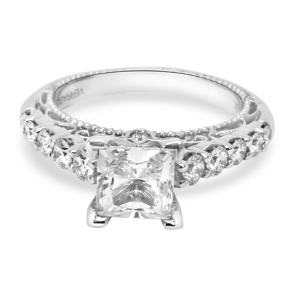 Verragio Diamond Engagement Ring Setting in 18K White Gold