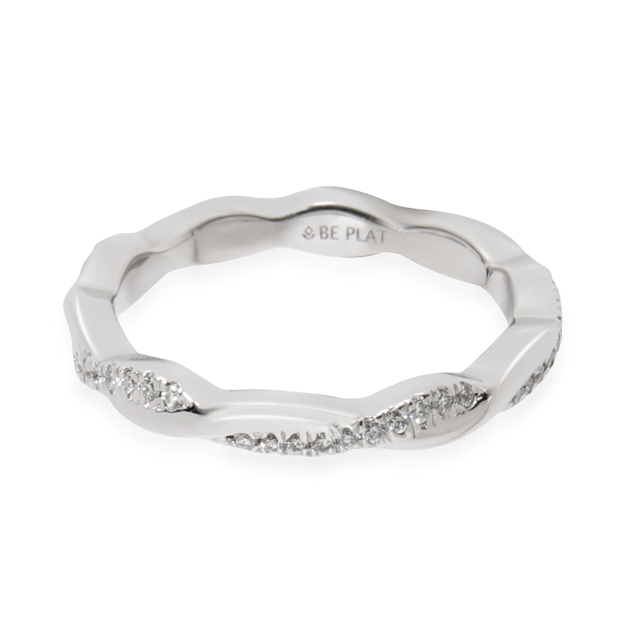 Brilliant Earth Twist Diamond Wedding Band in Platinum 0.20 CTW