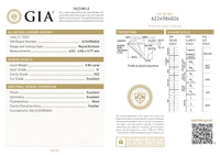 GIA Certified 0.84 Ct Round cut H VS2 Loose Diamond