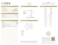 GIA Certified 1.01 Ct Marquise cut G SI1 Loose Diamond