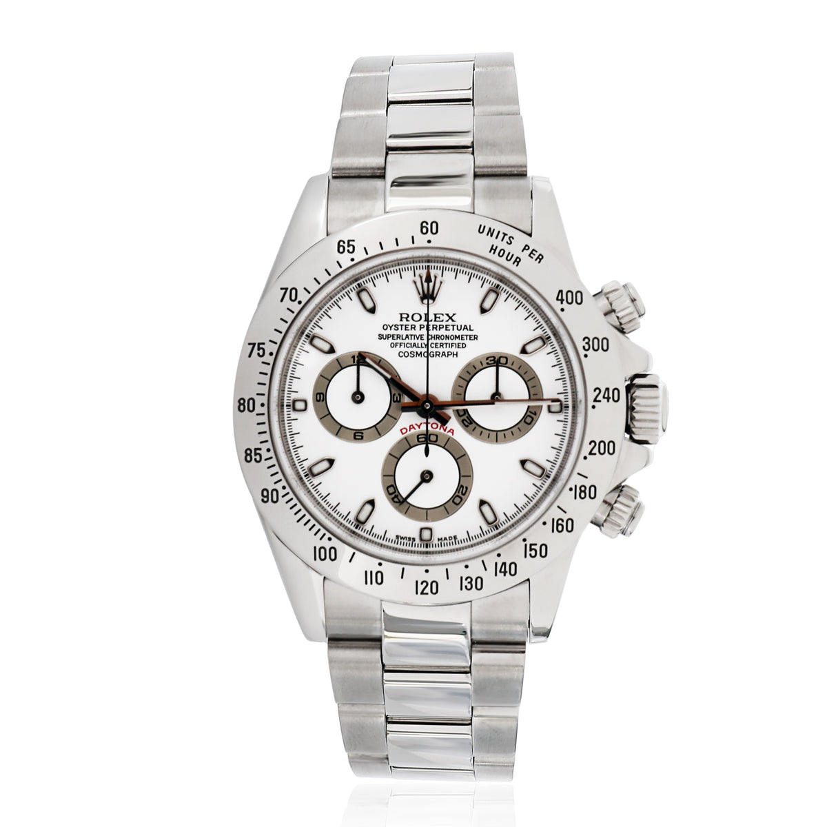 Rolex Daytona 116520 Mens Watch in  Stainless Steel