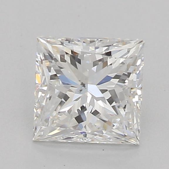 GIA Certified 0.51 Ct Princess cut F SI1 Loose Diamond