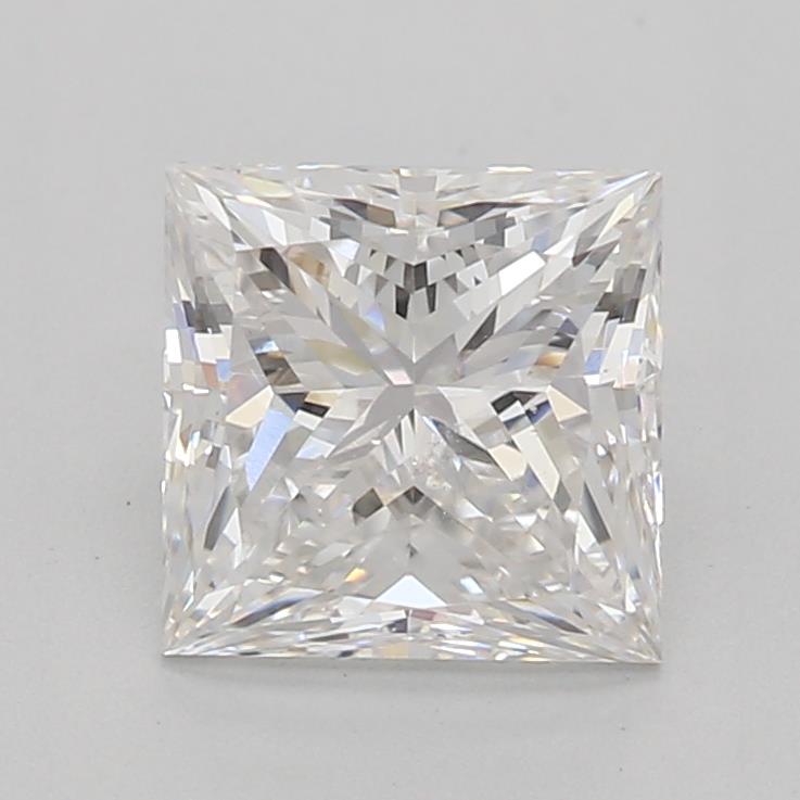 GIA Certified 1.00 Ct Princess cut E SI1 Loose Diamond