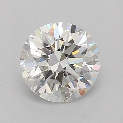 GIA Certified 0.40 Ct Round cut D SI1 Loose Diamond