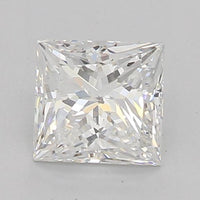 GIA Certified 0.50 Ct Princess cut E SI1 Loose Diamond