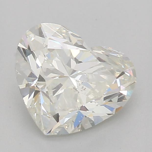 GIA Certified 0.80 Ct Heart cut J SI1 Loose Diamond