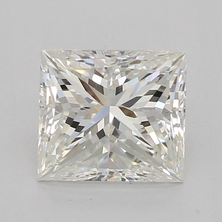 GIA Certified 1.00 Ct Princess cut I VVS2 Loose Diamond